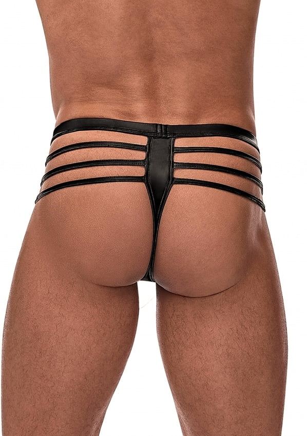 Male Power – Cage String - Zwart