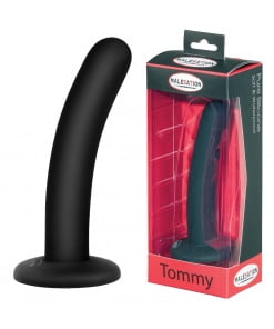 Malesation – Gladde P-spot Dildo Tommy 15.5 cm – Zwart