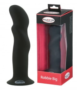 Malesation – Robbie Big dildo 19.7 cm – zwart