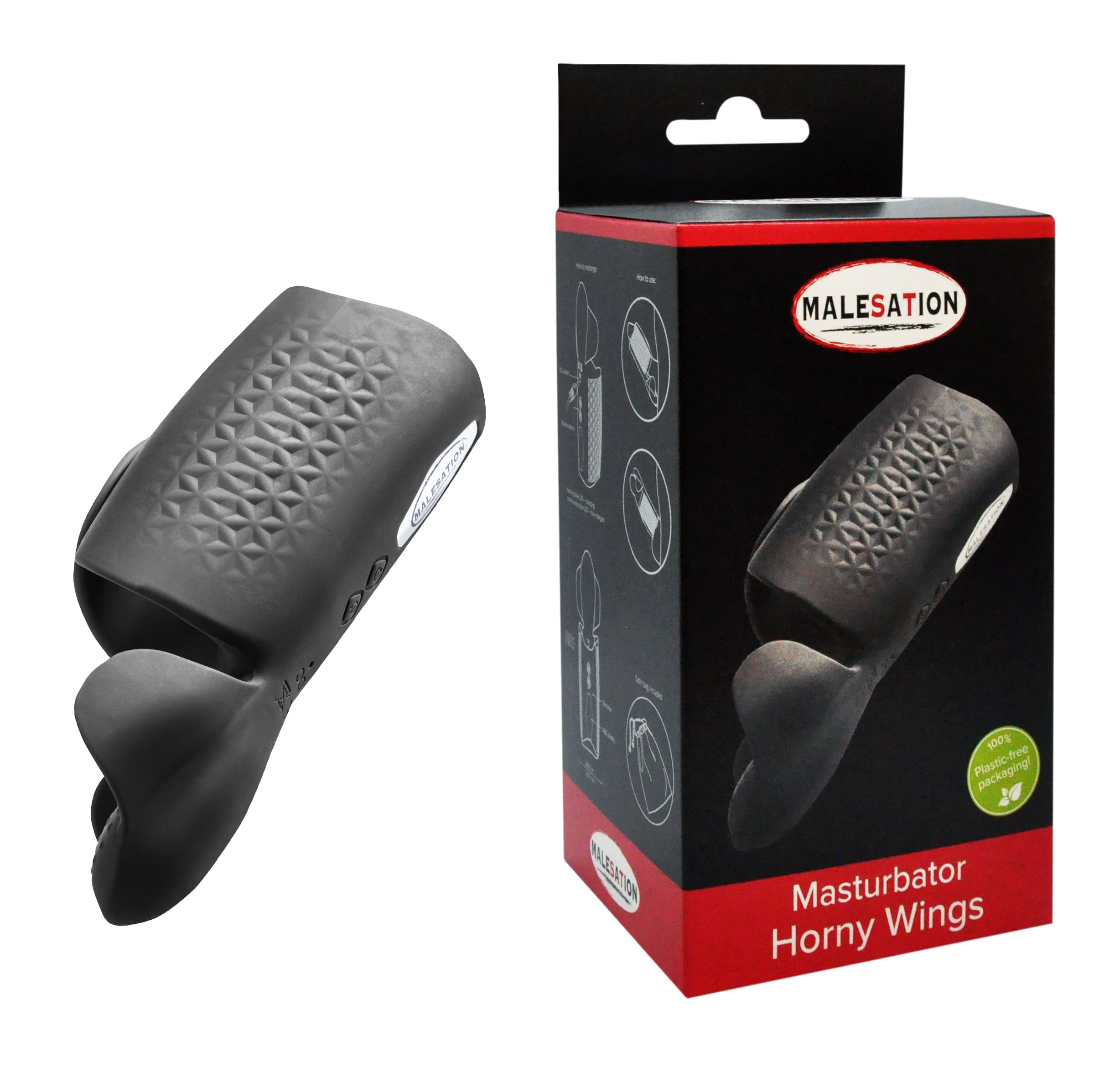 Malestation - Masturbator Horny Wings - Mannen vibrator