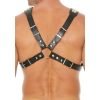 Mannen-harnas-met-Piramide-Studs