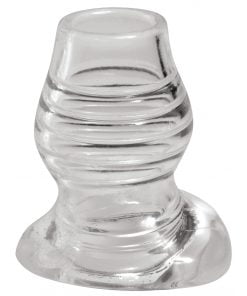 Master Series - Cock Dock Holle Buttplug - Transparant