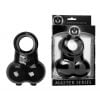 Master Series - Squeeze My Sack Ballstretcher - Zwart