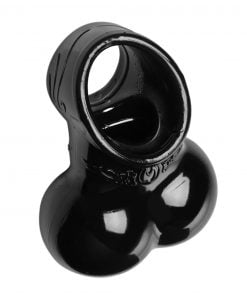 Master Series - Squeeze My Sack Ballstretcher - Zwart