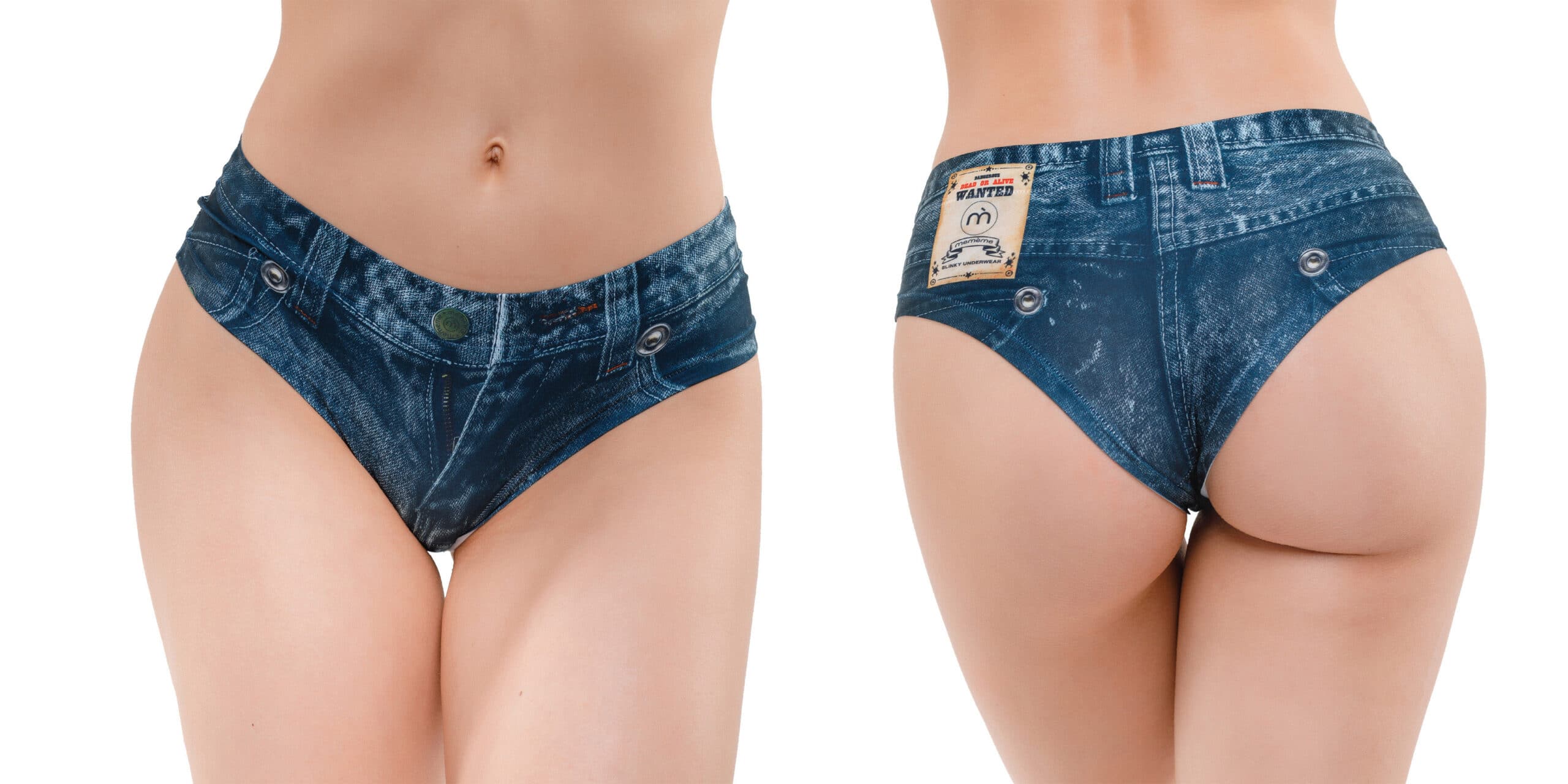 Memème - Jeans Dark - Naadloze Slip