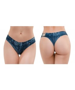 Memème - Jeans Dark - Naadloze String