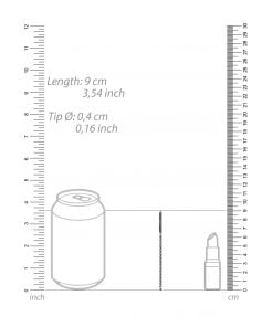 Metalen Beginners Penis Plug 4 mm