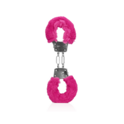 Metalen Handboeien Fluffy - Roze