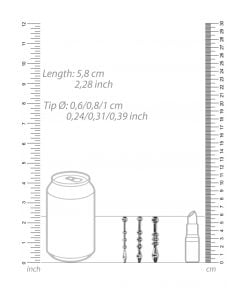 Ouch - Urethral Sounding - Metalen Penis Plug Set