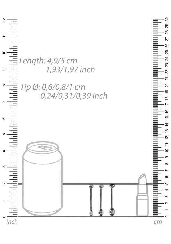 Metalen Penis Plug Set