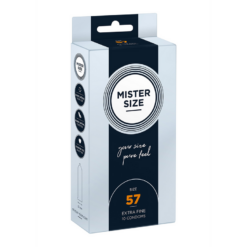Mister Size 57 mm Condooms - 10 stuks