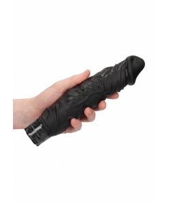 Multispeed Realistische Vibrator Large - Zwart