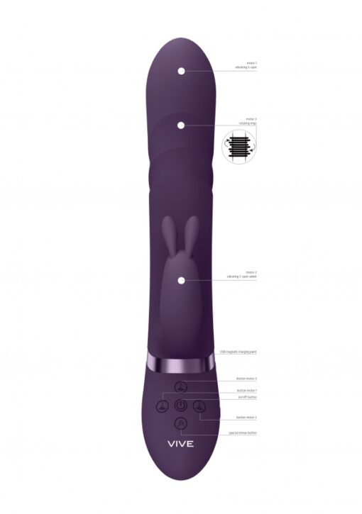 Nari Vibrerende En Roterende G-spot Vibrator