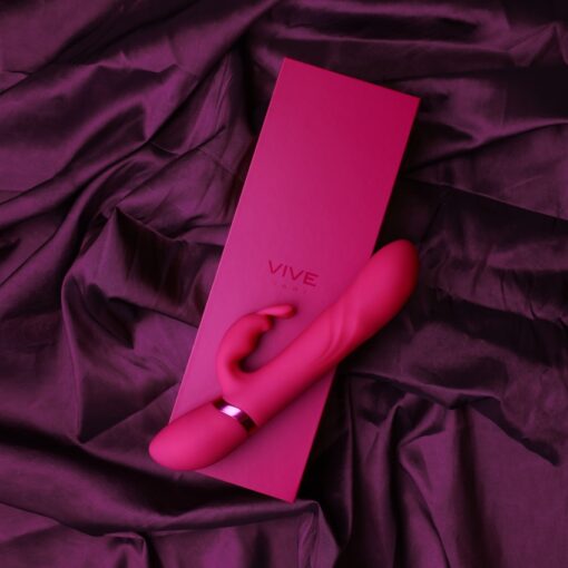 Vive - Nari Vibrerende En Roterende G-spot Vibrator - Roze - Afbeelding 10