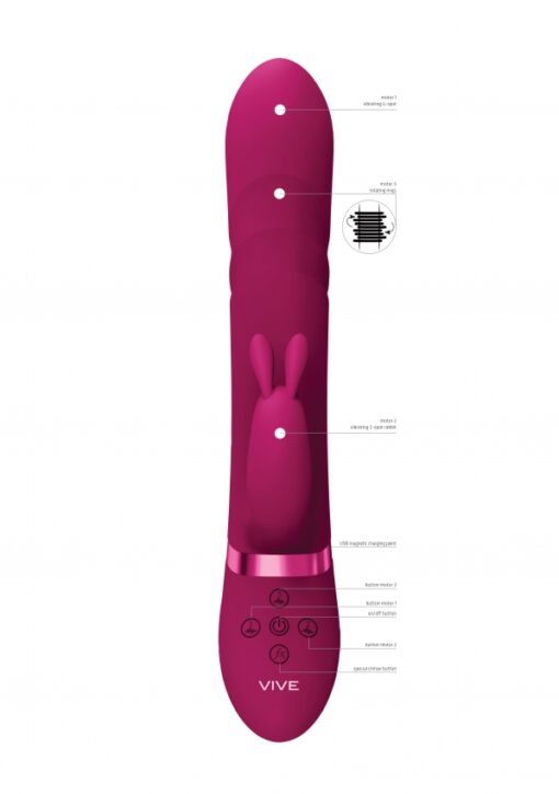 Nari Vibrerende En Roterende G-spot Vibrator