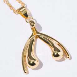 ODE Women Clitoris halsketting - Goud Kleur