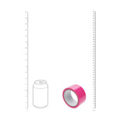 PVC Antikleef Tape - 20 m - Roze