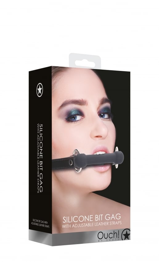Ouch! Bit Gag - Zwart
