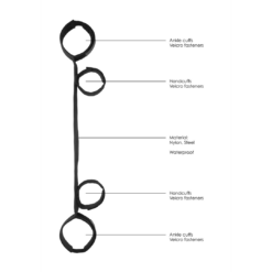 Spreader Bar met Hand- en Enkelboeien