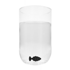 Geribbelde Diamanten Hart Plug - Groot