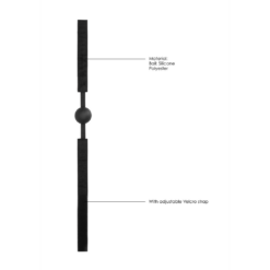 Verstelbare Siliconen Ballgag