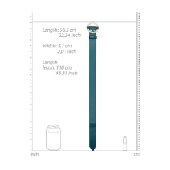 Luxe Halsband met Leash