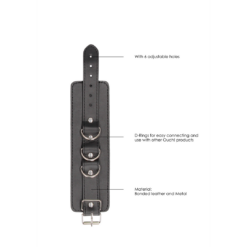 Gehechte Lederen Hand- of Enkelboeien