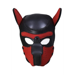 Neopreen Puppy Mask - Rood