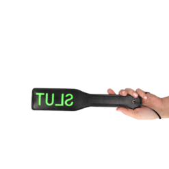Slut Paddle - Glow in the Dark - Neon Groen