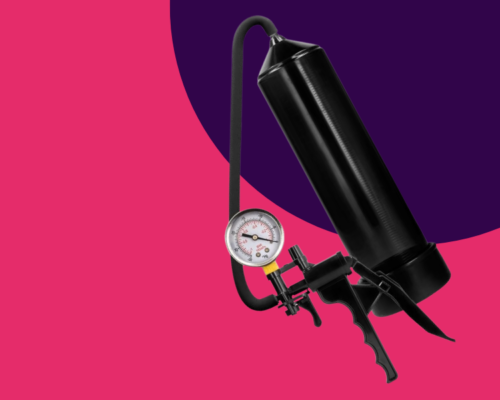 Een penispomp is een seksspeeltje voor mannen waarmee bloed naar de penis gezogen wordt voor een betere erectie.
