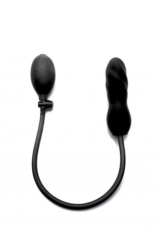 Opblaasbare Silicone Twist Dildo