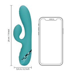 Opblaasbare rabbit vibrator