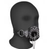 Open Mouth Gag with Plug Stopper