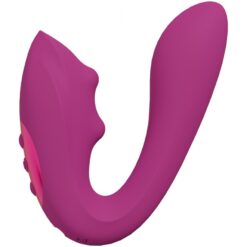 Oplaadbare G-Spot vibrator met massagekralen