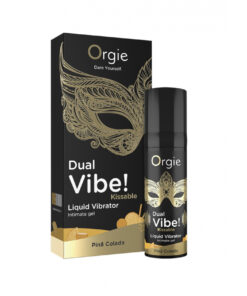 Orgie Dual Vibe! Liquid Vibrator - Pina Colada