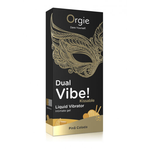 Orgie Dual Vibe! Liquid Vibrator - Pina Colada