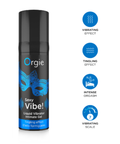 Orgie Dual Vibe! Liquid Vibrator – Brazlilian Experience