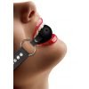 Ouch - Ball Gag met gaten en diamanten