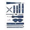 Ouch! - Denim Bondage Kit - Stoere Denim Stijl - Blauw