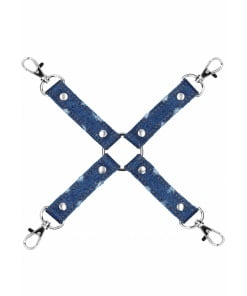 Ouch Denim Hogtie - Ruwe denimstijl - Blauw