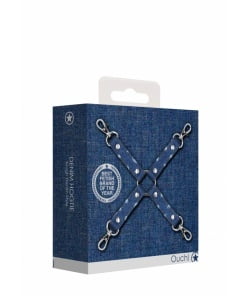 Ouch Denim Hogtie - Ruwe denimstijl - Blauw