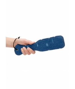 Ouch Denim Paddle - Ruwe denimstijl - Blauw