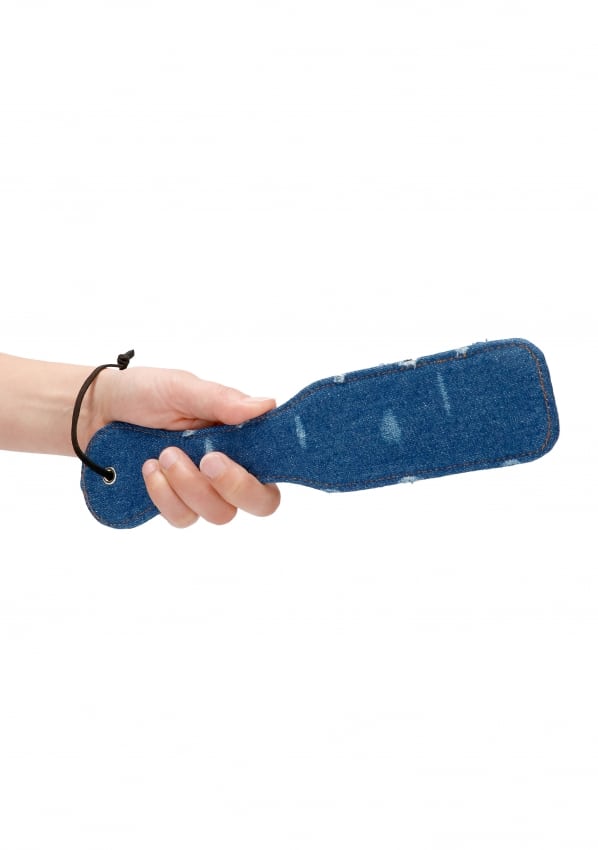 Ouch Denim Paddle - Ruwe denimstijl - Blauw