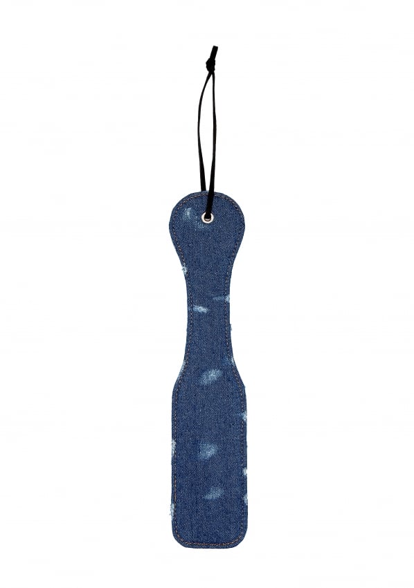 Ouch Denim Paddle - Ruwe denimstijl - Blauw