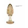 Ouch Gladde Acryl Buttplug set - Goud