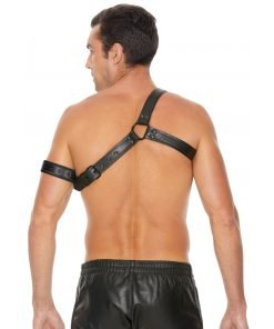 Ouch - Gladiator harnas One Size - Zwart