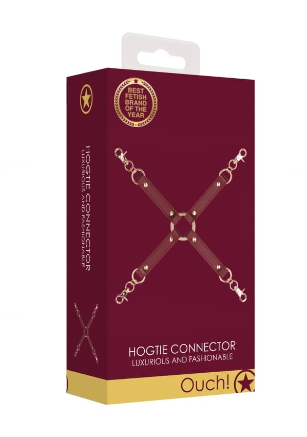 Ouch Halo - Hogtie connector - Burgundy
