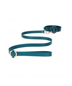 Ouch Halo - Luxe Collar met Riem - Groen