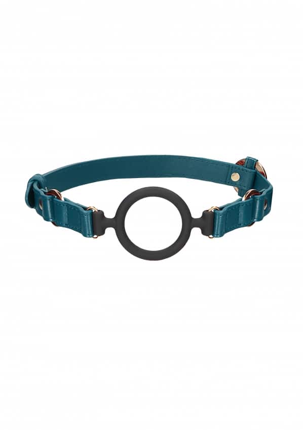 Ouch Halo - Silicone Open Ring Gag - Groen
