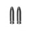 Ouch - Magnetische Tepelklemmen - Bullet - Zilver
